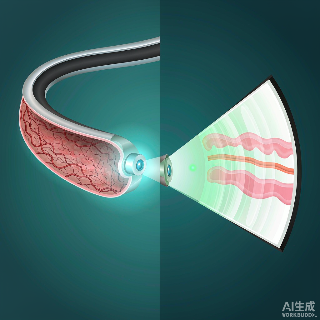 PeriodMed handheld ultrasound + endoscope for respiratory airway imaging