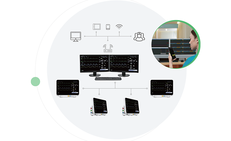 8000D patient monitor