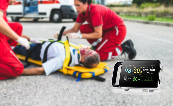 Patient monitor for emergency Patient monitor for emergency