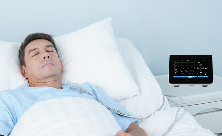 The system supports recording and returning electrocardiogram waveforms ...