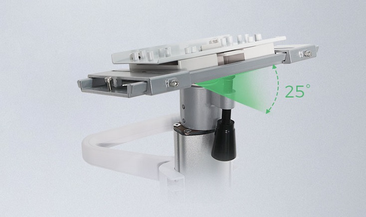 Medical carts with wheels