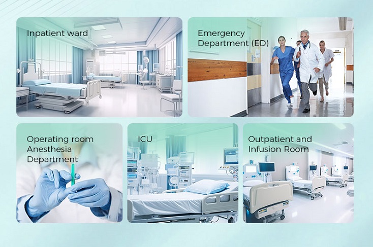 Medical Infusion Pump Cart Application