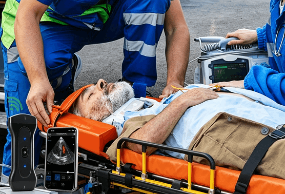 Handheld Emergency MSK Ultrasound | Bedside Trauma & Foreign Body POCUS PAU1C